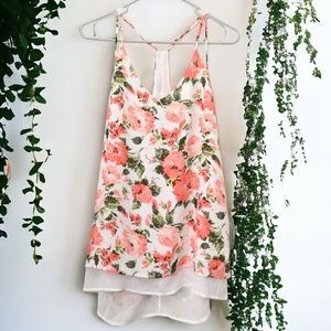 Lila Clothing Floral Tank - Size L